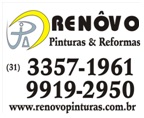 # COMPARTILHE - RENOVO PINTURAS E REFORMAS PREDIAIS (31) 3357 19 61<br />A marca da reforma e pintura predial em BH e região metropolitana é RENÔVO PINTURAS (31) 3357 19 61 | 9919 29 50; - Tenha a certeza e a garantia de quem faz desde 1989, com profissionalismo e solidez. - A parceria certa para sua Reforma &amp; Pintura Predial. - Prefira RENOVO PINTURAS &amp; REFORMAS PREDIAIS - www.renovopinturas.com.br